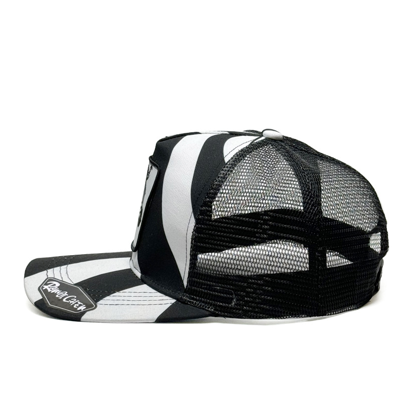 Graffiti Printed Baseball Cap Animal Fan Embroidered Flower Hat Mesh Cap Outdoor Casual Sunnet Hat Male_voghion.com