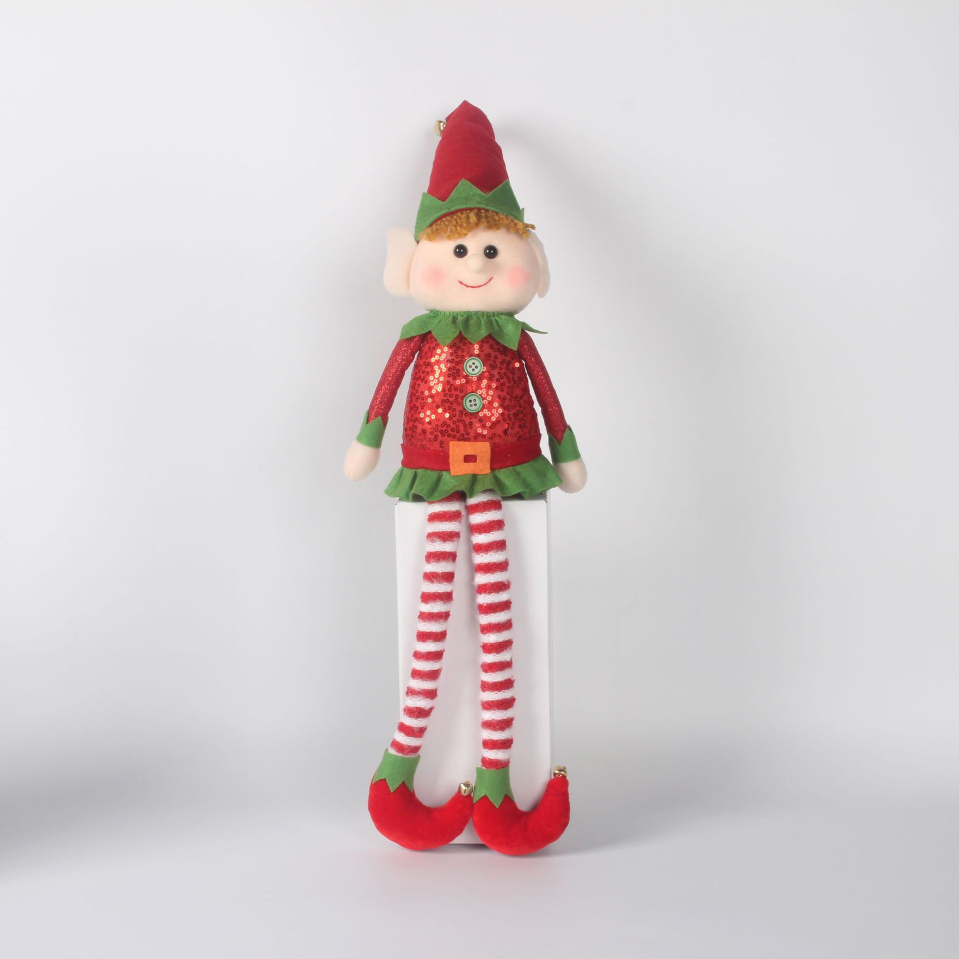 줄무늬 다리 후드 엘프 레드