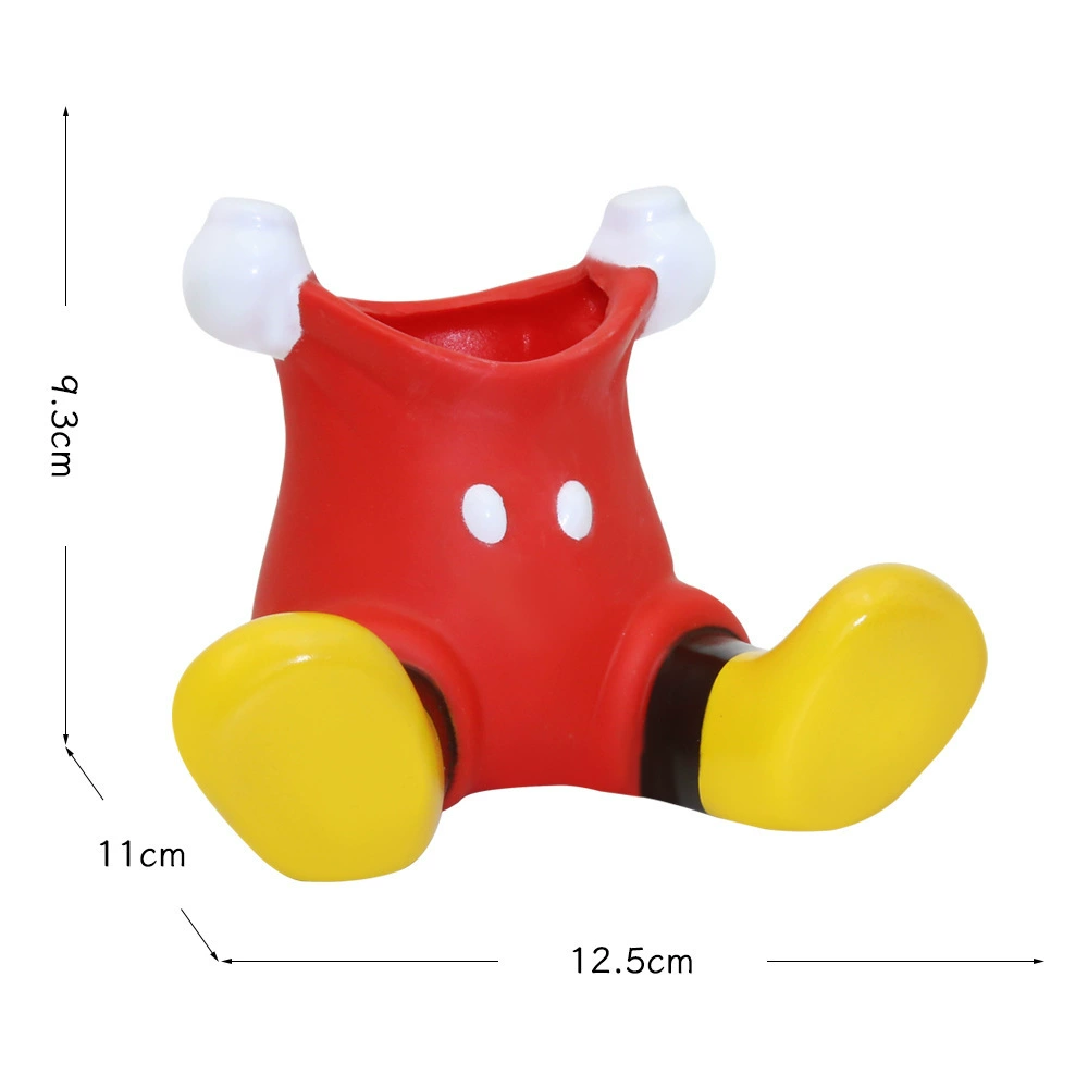Подставка для ручек Sanrio (Kuromi / Hello Kitty), декоративный органайзер из пластика, 11,34×9,86×21,3 см