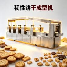 全自动食品饼干设备酥性韧性饼干设备多功能新品饼干生产线整套用