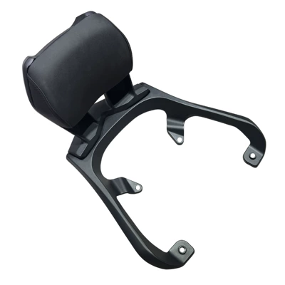 Alloy Backrest, Rear Rack — Motorcycle tail