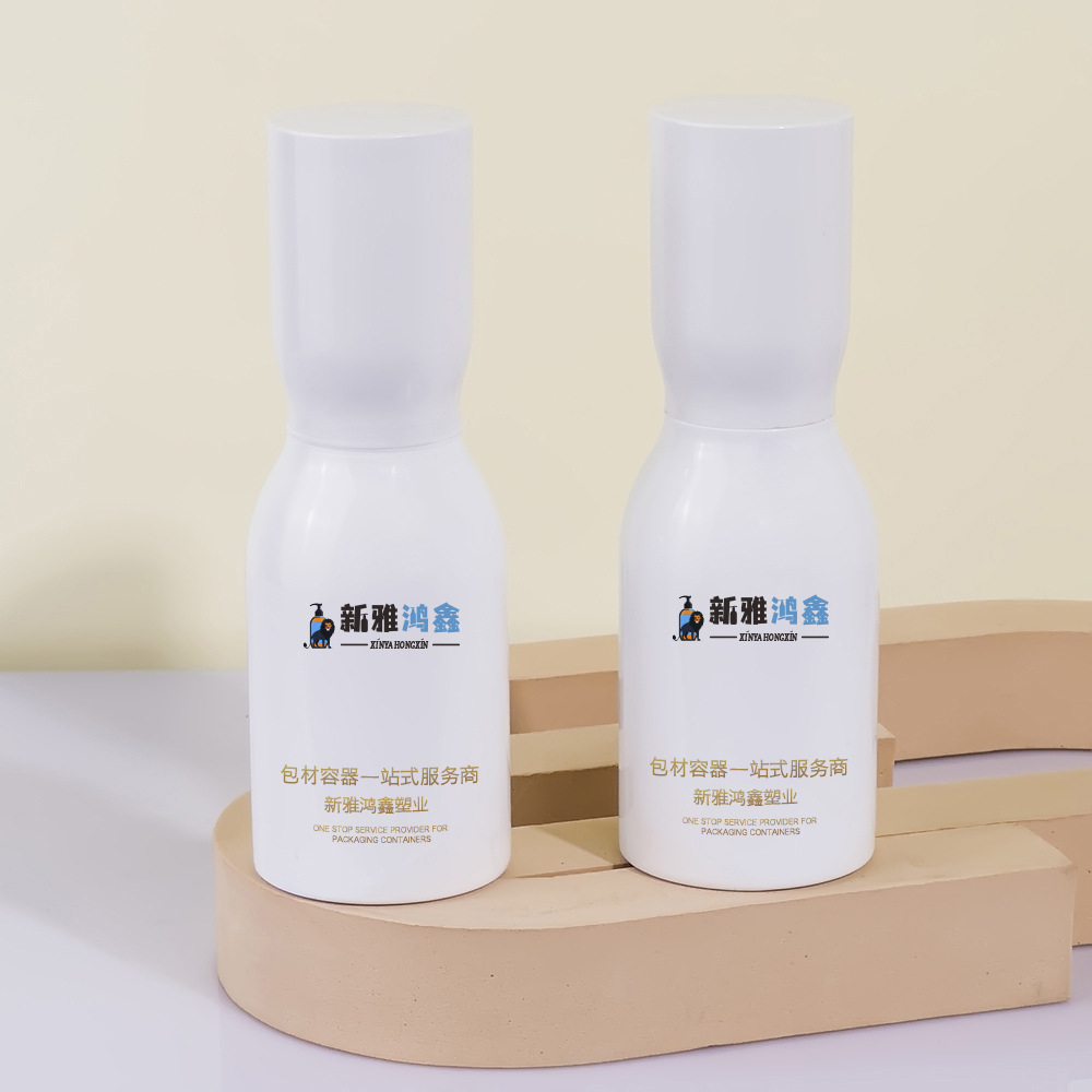 厂家定制60ML化妆品按压乳液瓶PETG喷雾分装瓶便捷式旅行装化妆瓶