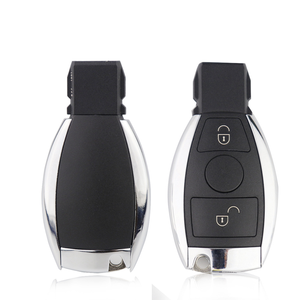 Suitable for Mercedes-Benz 2-Key, 3-Key, 4-Key Single Battery Holder Remote Control Car Key Shell Replacement Shell