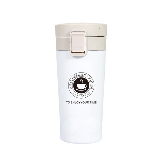Vacuum insulated creative on-the-go car cup outdoor filter straw tea cup Japanese coffee cup 304 stainless steel cup