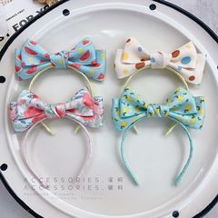 手工蝴蝶结labubu迷你发箍BJD玩偶娃娃拉布布头饰发箍饰品