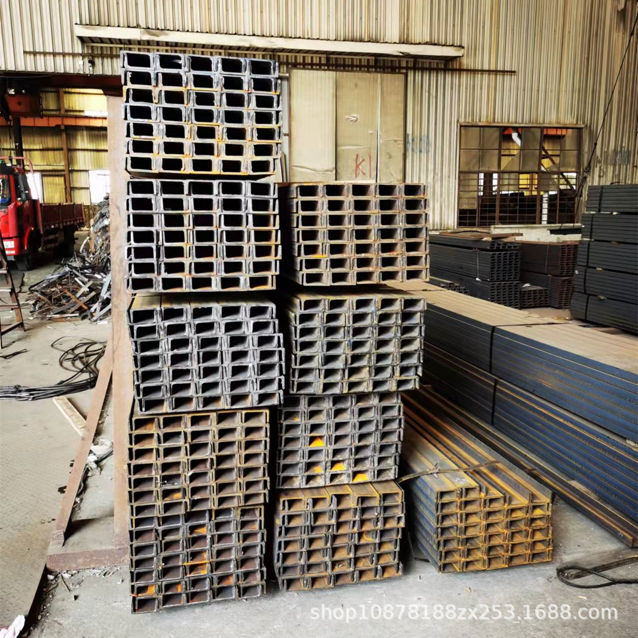 热镀锌槽钢Q235B日标5号玉林6.3#8#10#12#14#工字钢低合金U型钢槽