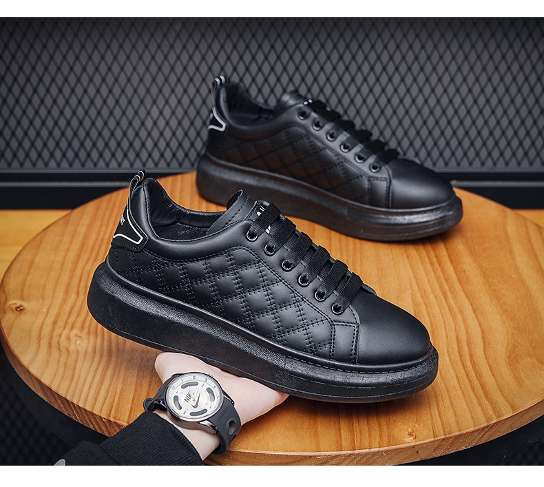 2023 été nouveaux hommes Mc Queen baskets étudiant respirant plate-forme booster chaussures pour hommes polyvalent à la mode blanc chaussures_voghion.com