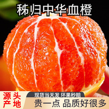 正宗血橙9斤秭归中华红橙子新鲜水果当季整箱红心肉甜5脐雪橙
