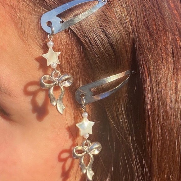 Holiday, Daily Occasion Alloy Material Vacation Classic Style Women's Solid Color Alloy Hair Clip