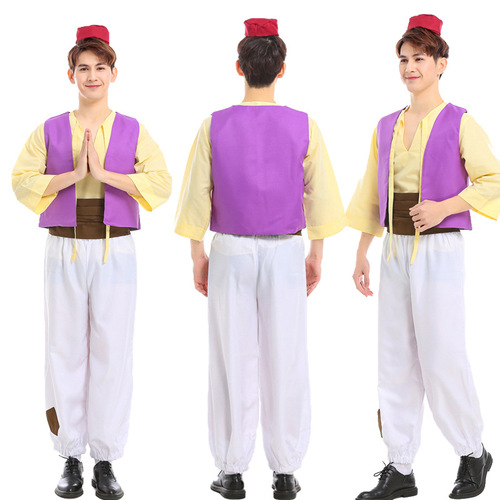One Thousand and One Nights Aladdin and the Prince of the Magic Lamp Clothes Performance Animation Stage Costumes