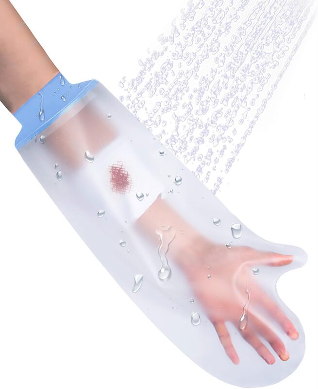 シリカゲル成人短腕入浴袋防水カバーは骨折傷に適用します。|undefined