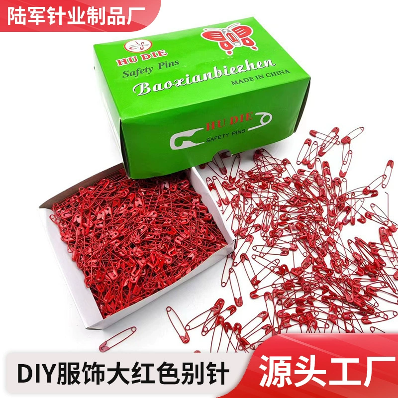 DIY одежда бирка аксессуары свадебная большая красная булавка старомодная объемная булавка брошь оптом