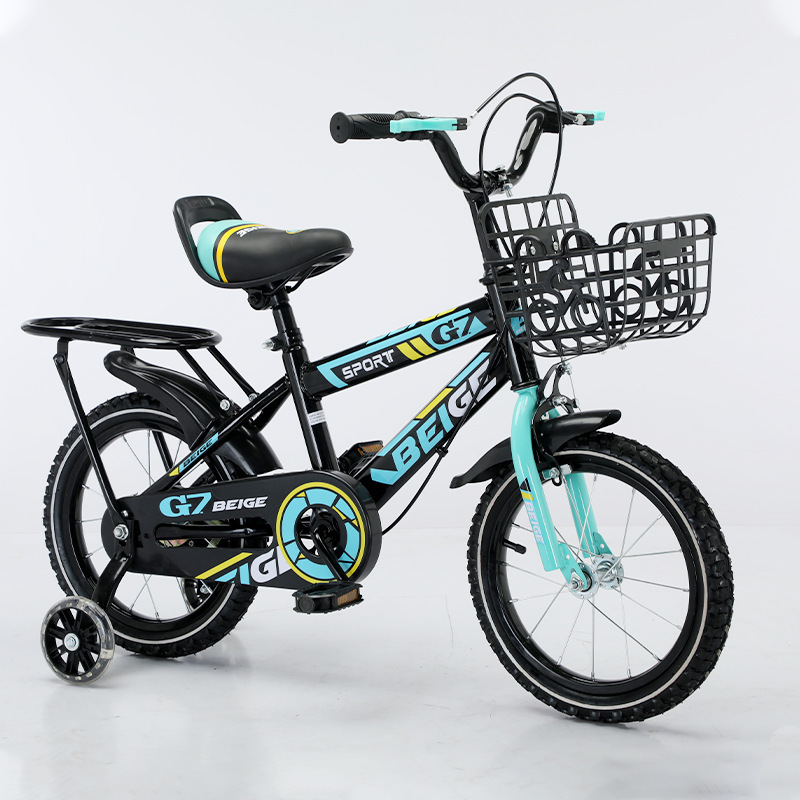 Bicicletas infantiles para niños y niñas con ruedas auxiliares 12 / 14 / 16 / 18 / 20 pulgadas bicicleta
