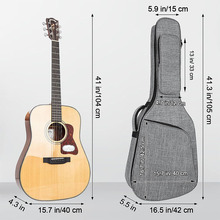 新款热销吉他包防震古典吉他乐器收纳包吉他拨片琴弦调音器收纳包
