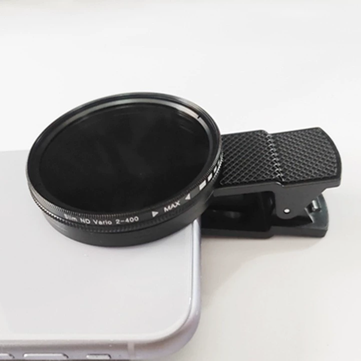 52 мм внешний серый зеркал МДФ зеркала дополнительного зеркала мобильного телефона фотографический объектив ND2-400 регулируемый зеркальный фильтр мобильного телефона