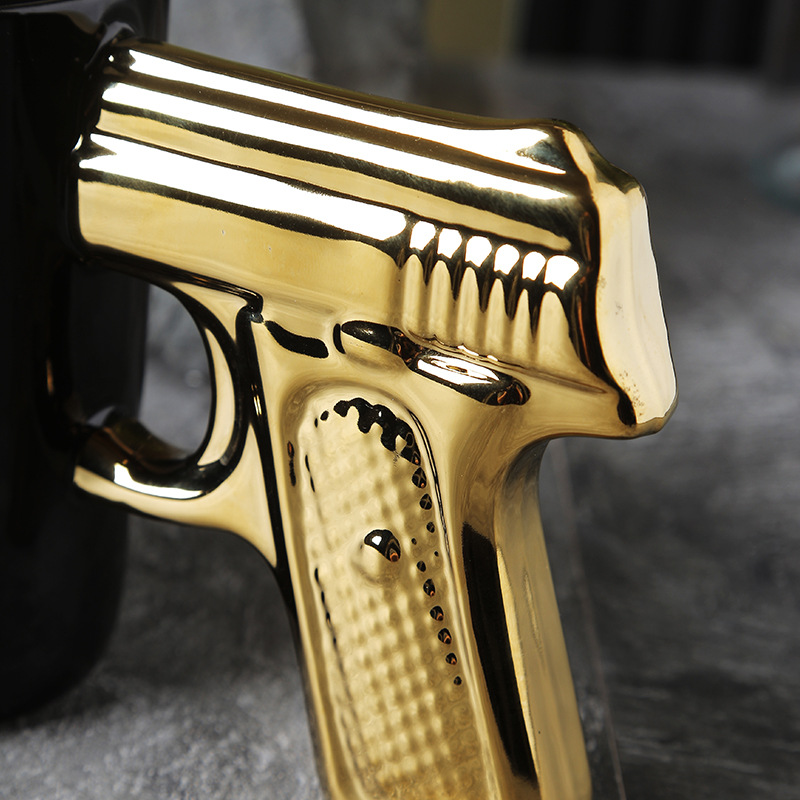 Taza de cerámica 3D imitación del águila del desierto empuje de modelado en relieve, taza de agua, taza de menú creativa, juegos de moda