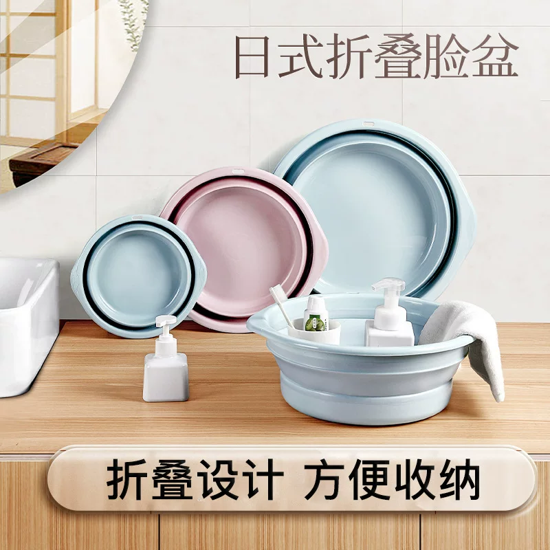 Handheld plastic washbasin for traveling for laundry, increased thickness
