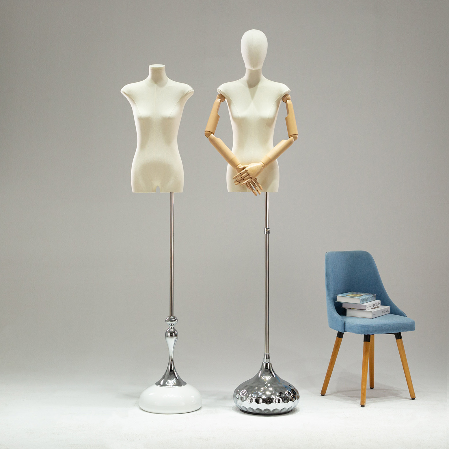 Modelo de accesorios tienda de ropa de mujer maniquí de gota de agua base ventana de pantalla de cuerpo de vestido de boda exhibición de cuerpo humano marco de modelo