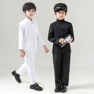 Children's Republic of China Zhongshan clothes Republic of China student clothes recitation class clothes 61 performance chorus clothes boys may 4th Youth clothes
