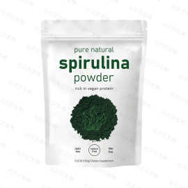 行业精选螺旋藻粉富含纯素蛋白无添加剂螺旋藻提取物跨境现货实拍