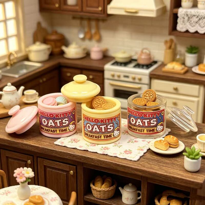 Miniature Dollhouse Candy Jar, Small Storage Jar, Storage Container, Realistic DIY Pretend Play Toy Model Decoration Miniature Dollhouse Candy Jar, Small Storage Jar, Storage Container, Realistic DIY Pretend Play Toy Model Decoration