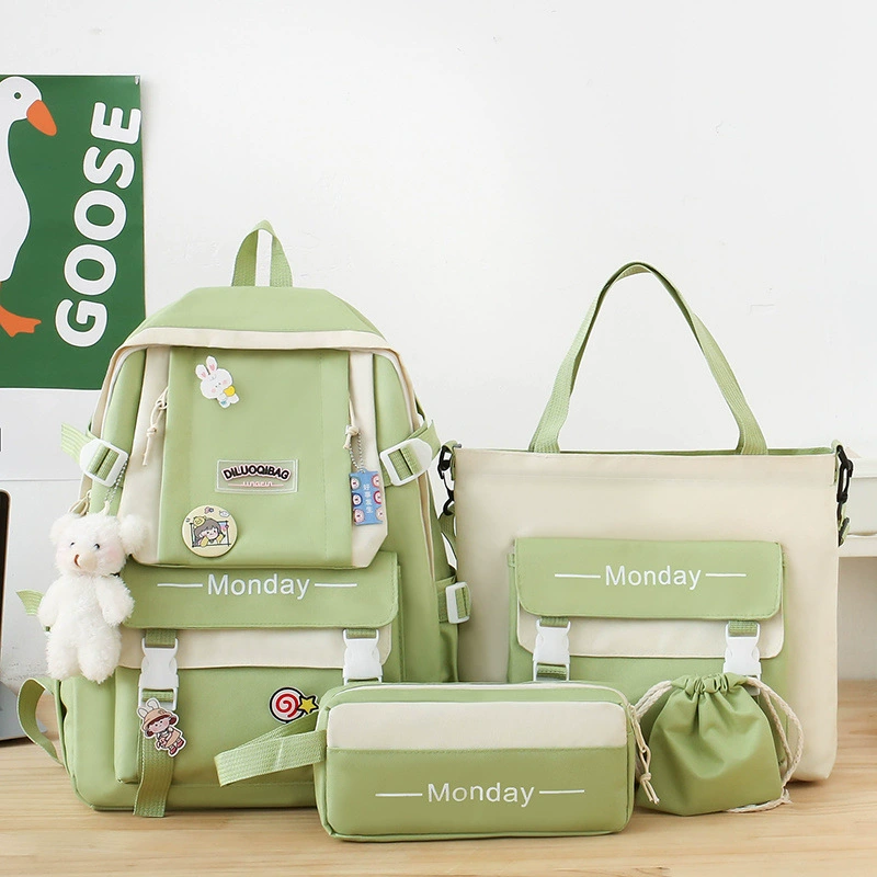 Backpack, universal capacious set, for secondary school