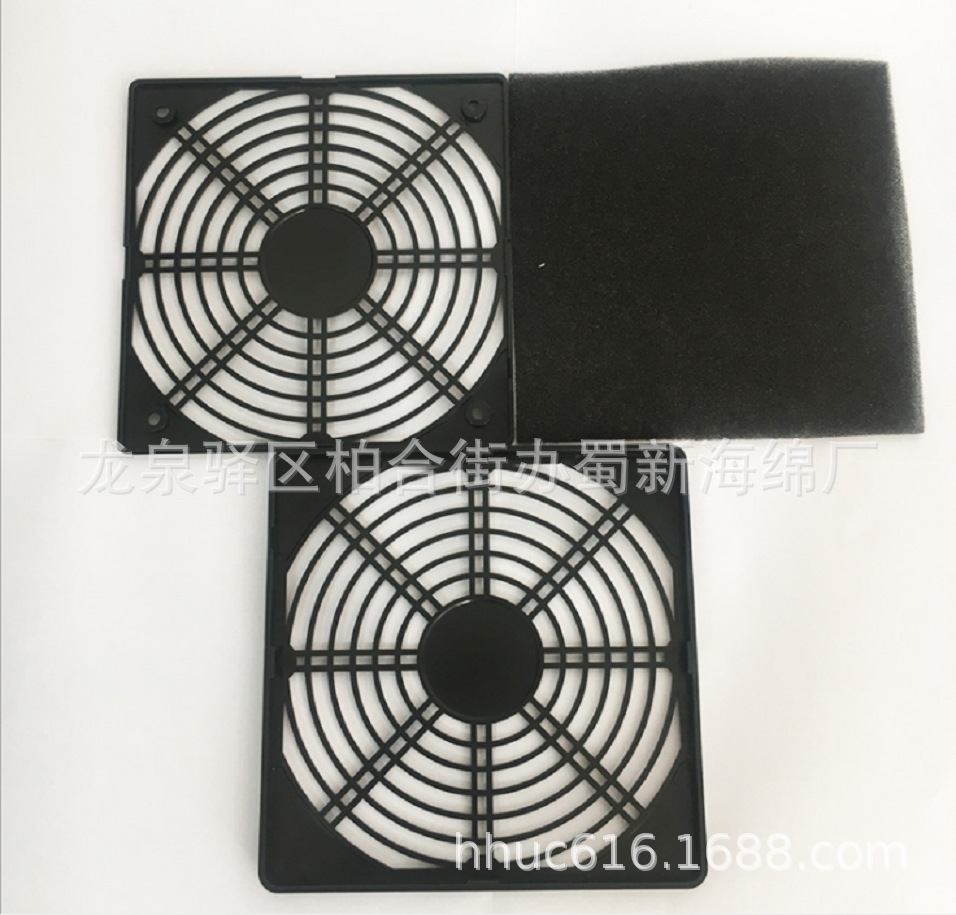 供应排气扇防尘过滤海绵/细孔挡尘透气海绵网/防虫海绵网