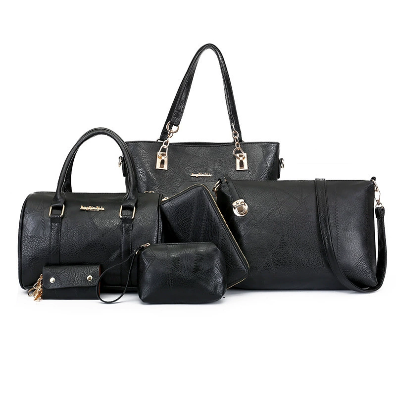 One-Shoulder Bag Set, Retro European Style, Multi-Piece Shoulder Bags, 33×30×13 cm
