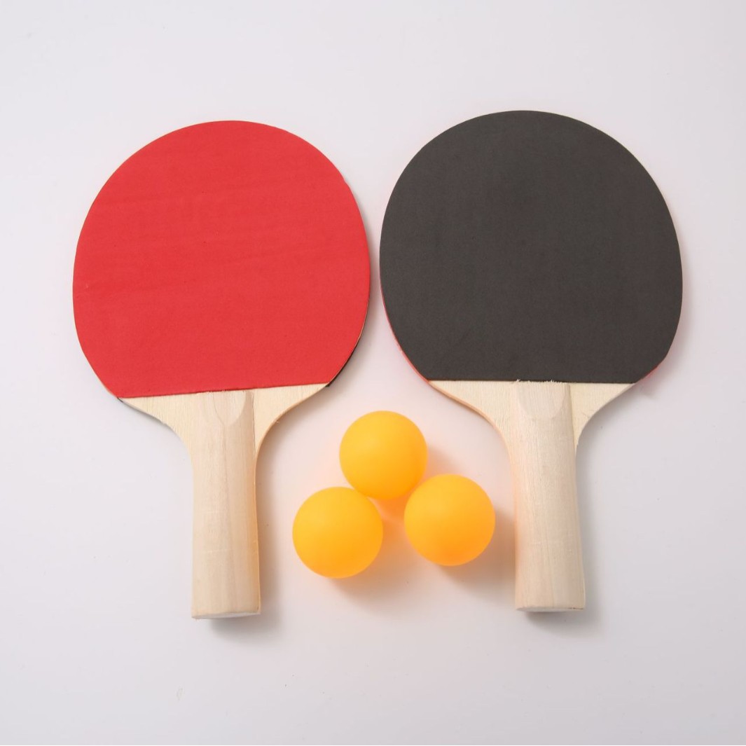 2026 블리스터 흰색 손잡이 한 쌍 + 공 3개