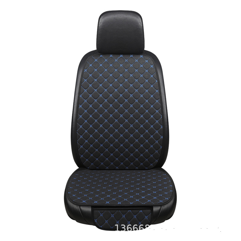 블랙 블루 싱글 시트 + 등받이