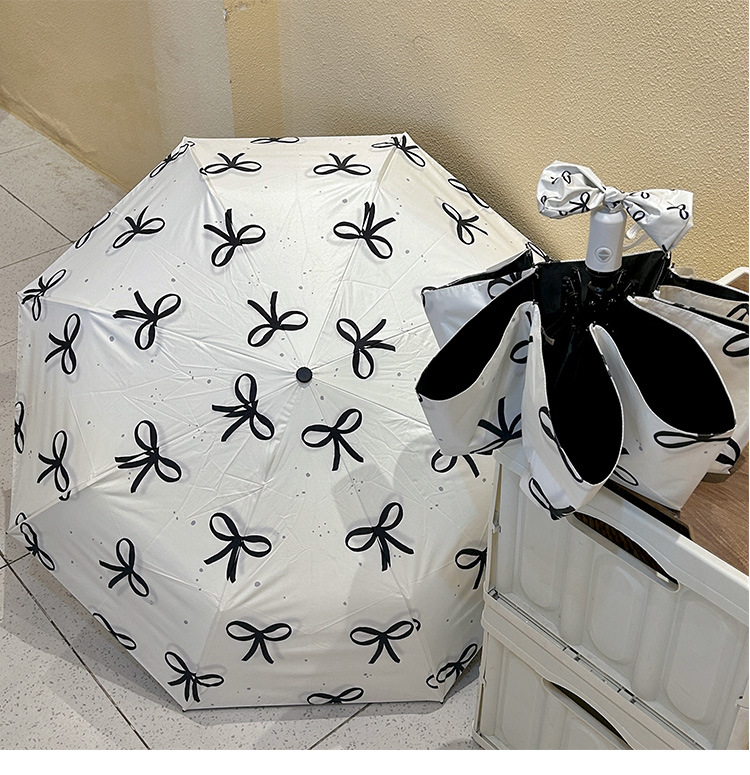 341g Weight Umbrella Home Textiles & Decor Type 50 Quantity Daily Occasion Bumping cloth, fiber, Steel Material Bow Knot Pattern All Seasons Season Simple Style Style Simple Style Bow Knot Bumping Cloth Fiber Steel Umbrella 10