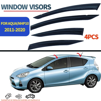 Suitable for Toyota Aqua car window rain shield rain shield Toyota Aqua 2011-2019Window visors