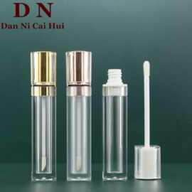 双层盖内中节7ml唇釉空管唇彩管唇蜜管 唇油管化妆品包材厂家定制
