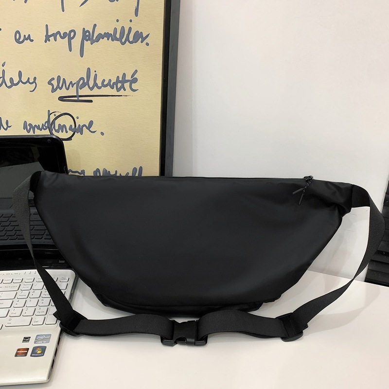 Bolso en el pecho de la marca de moda para hombre, teléfono móvil de un solo hombro, mochila pequeña antisalpicaduras de agua, casual, todo fósforo, otoño, nuevo bolso de mensajero, riñonera para mujer