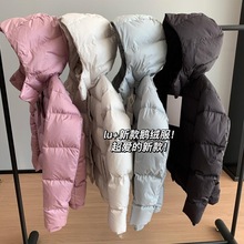 Lu家五格系列~三防新标鹅绒羽绒服！连帽收腰羽绒服保暖冬