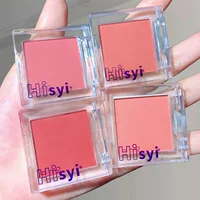 HISYI Монохромные Румяна Rouge Осветляющий матовый макияж для голых Натуральный хороший цвет лица Подходят для трехмерного Макияжа Теней для век