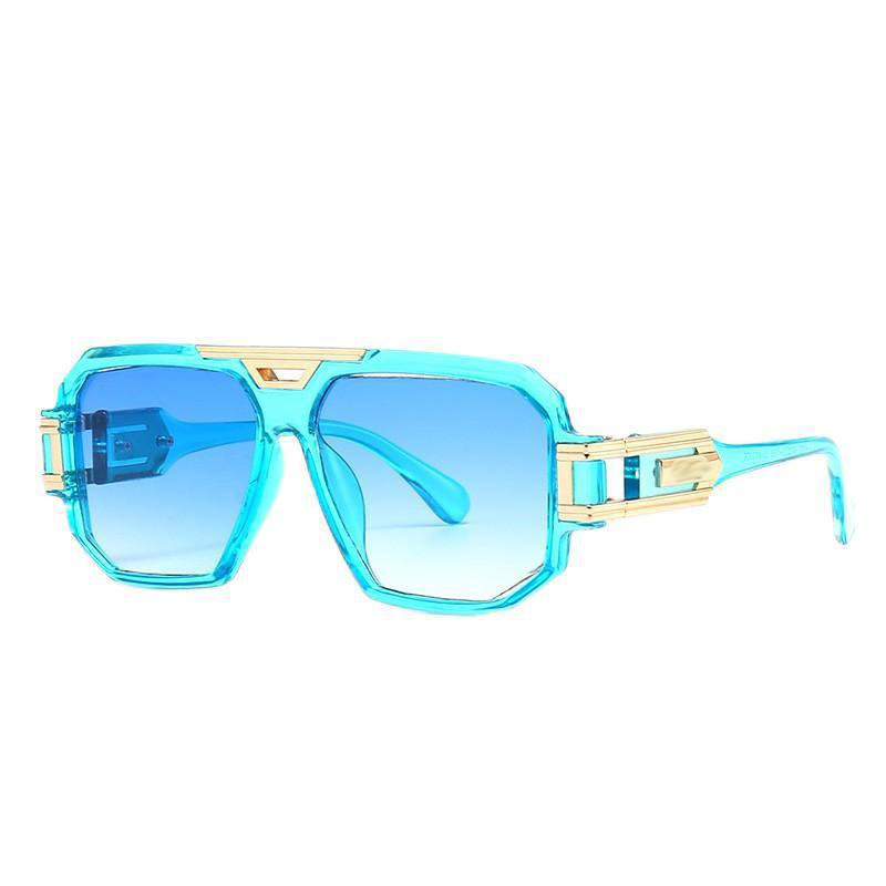 Blue frame double blue