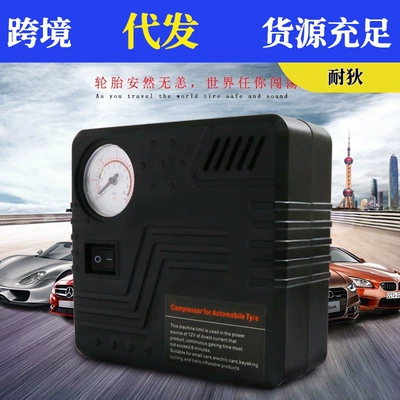 19 silindrli avtomobil portativ mini şin hava nasosu, avtomobil 12V hava nasosu