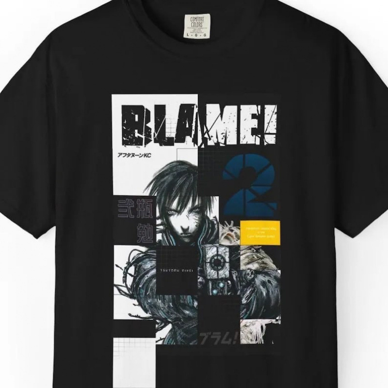European Size Pure Cotton Blame Graphic T-Shirt - Volume 2 Unisex T-Shirt Street Fashion Style