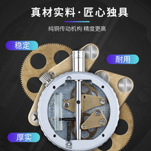 ✅百分表千分指示表0.01mm高精度指针式校准表一套量表0-10