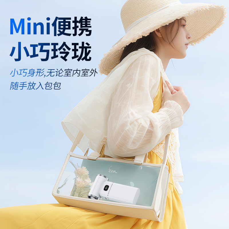 新しいポータブルハンドヘルド暴力ターボファン屋外キャンプハンドヘルド万回高速ドラムブロワーダストクリーナー|undefined