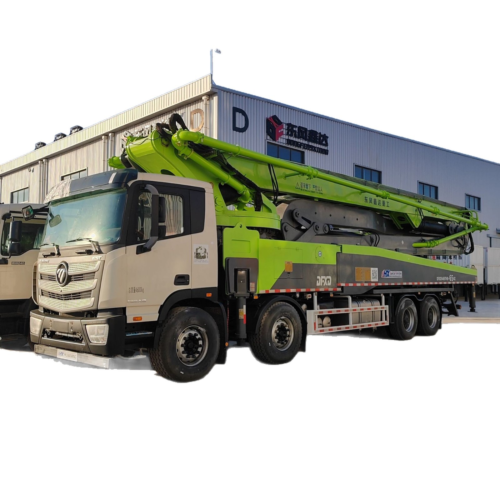 Автобетононасос Sinotruk HOWO 8X4 (65 метров)