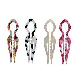 发夹;发卡;发钗