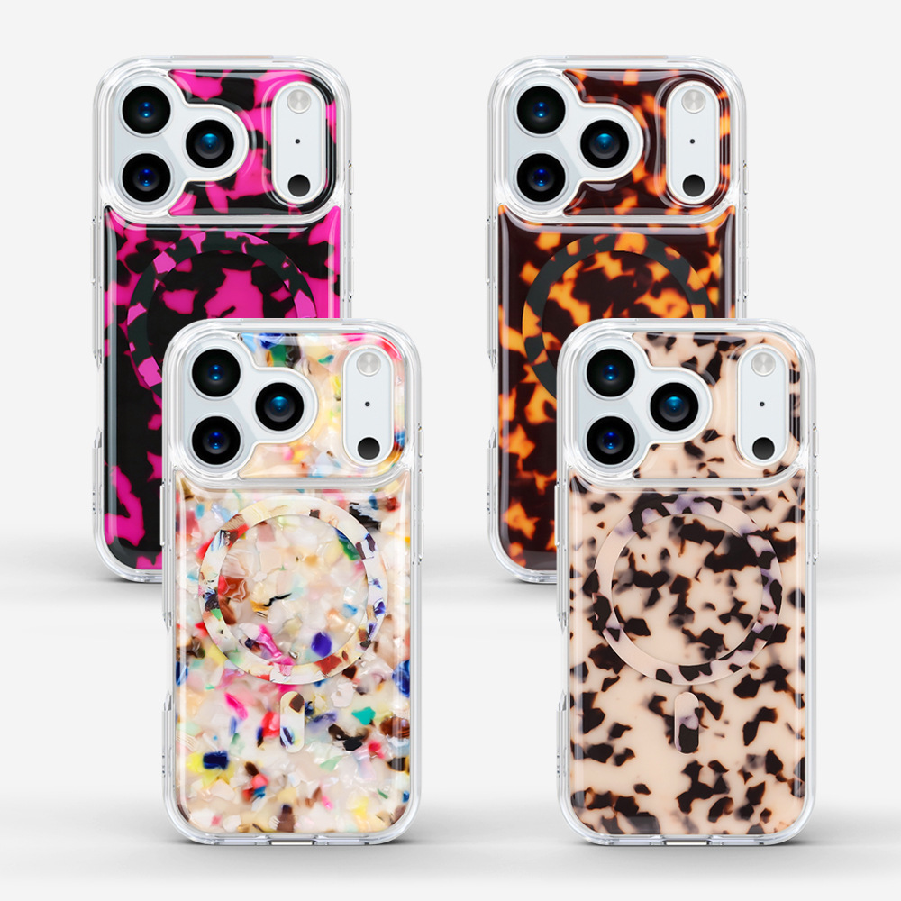 Creative Mobile Phone Case Magsafe Wireless Charging Mobile Phone Case Suitable for Iphone17 Anti-Fall Protective Cover Hot Sale