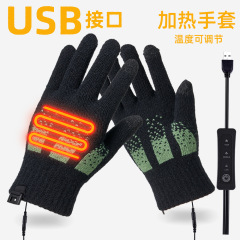 暖かい轟音USB手袋電気加熱タッチスクリーンは温度を調節することができます。
