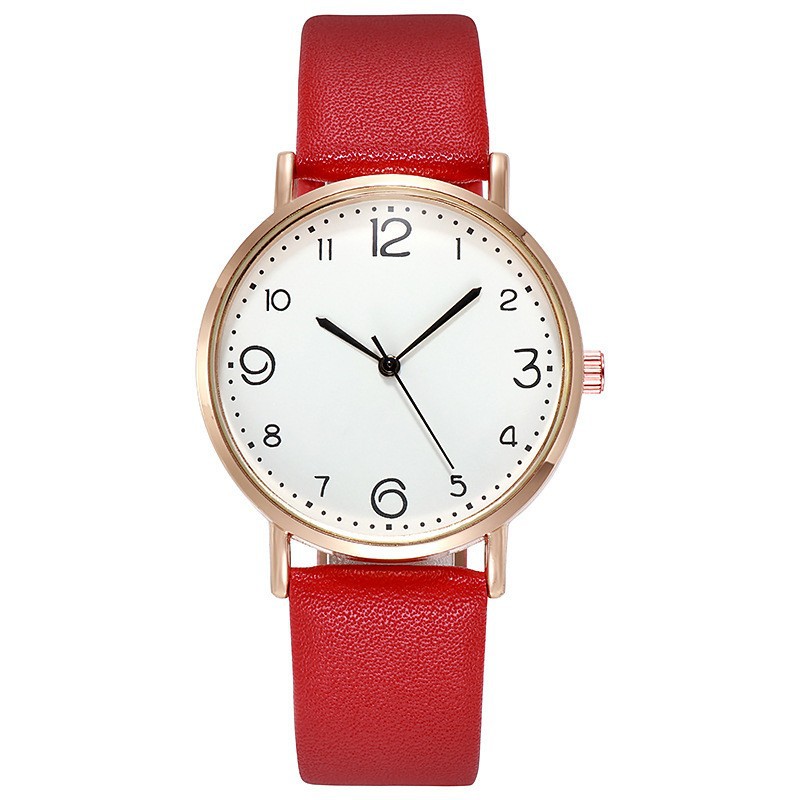AliExpress transfronterizo nuevo estilo coreano moda simple cinturón reloj de las mujeres estudiante casual cuarzo reloj de las mujeres fabricante