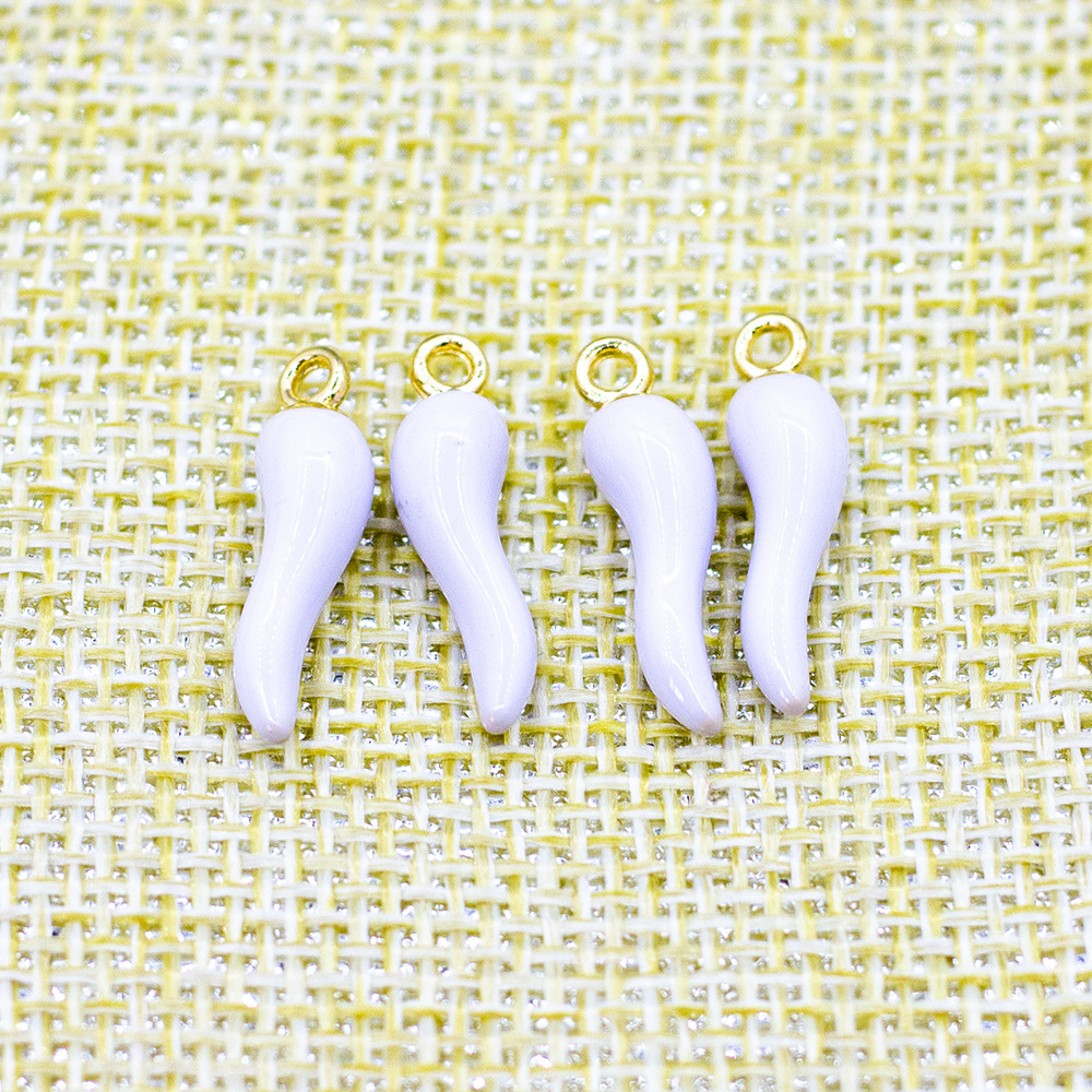 Accesorios de la joyería hecha a mano DIY aleación goteo pimienta 10 unids/pack casera pendientes colgante