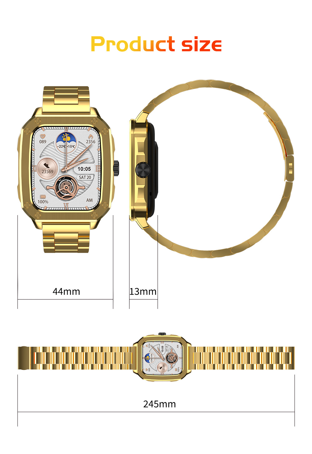 JS22PROMAX nutikell, Bluetooth-kõnede kompass Alipay võrguühenduseta kõnedega_voghion.com