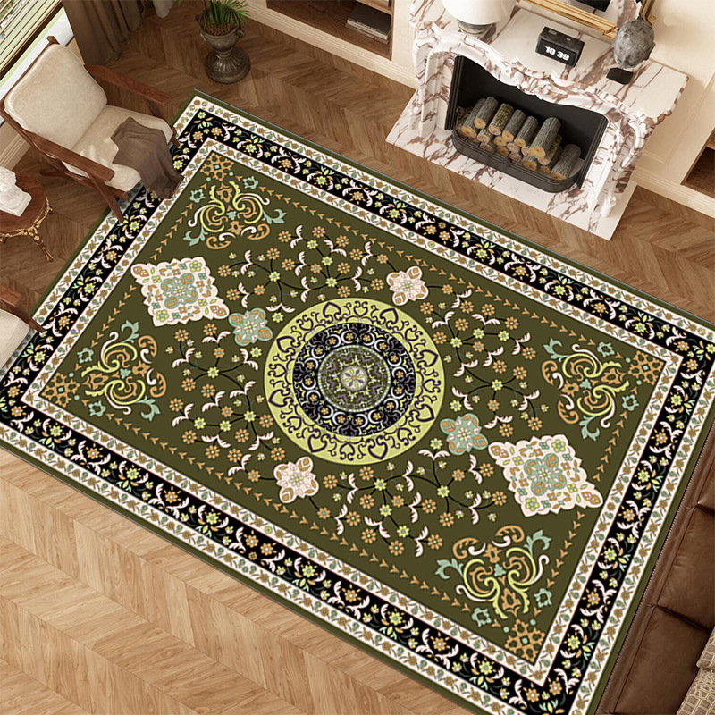 古典歐式地毯歐式貴族風客廳地毯茶几墊跨境波斯復古辦公室大地墊