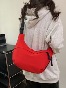 Summer sports nylon shoulder bag for leisure